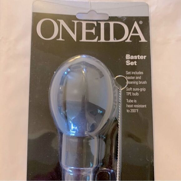 Oneida Turkey Baster w/ Cleaning Tool Set NWT - Picture 2 of 6